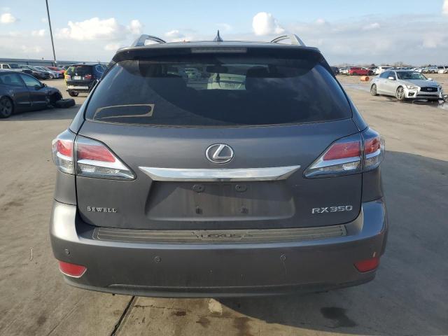 2T2ZK1BA4FC157344 - 2015 LEXUS RX 350 GRAY photo 6