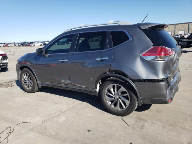 5N1AT2MV2FC911656 - 2015 NISSAN ROGUE S GRAY photo 2