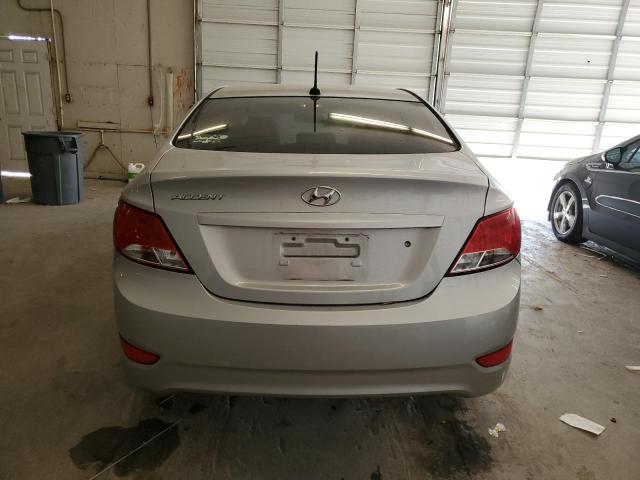 KMHCT4AEXFU820086 - 2015 HYUNDAI ACCENT GLS SILVER photo 6