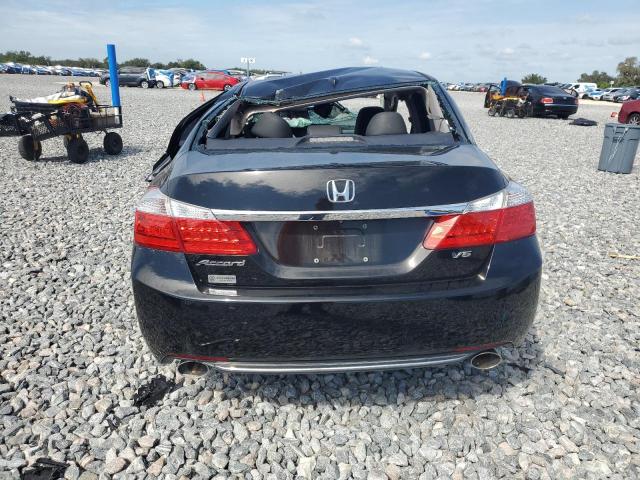 1HGCR3F81EA039989 - 2014 HONDA ACCORD EXL BLACK photo 6