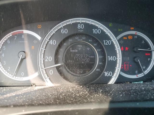 1HGCR3F81EA039989 - 2014 HONDA ACCORD EXL BLACK photo 9