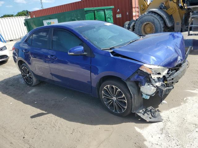 5YFBURHE0GP430872 - 2016 TOYOTA COROLLA L 蓝色 照片 4