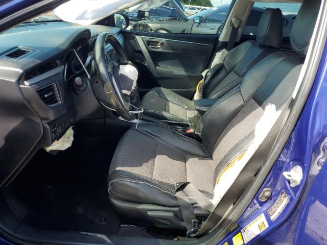 5YFBURHE0GP430872 - 2016 TOYOTA COROLLA L 蓝色 照片 7