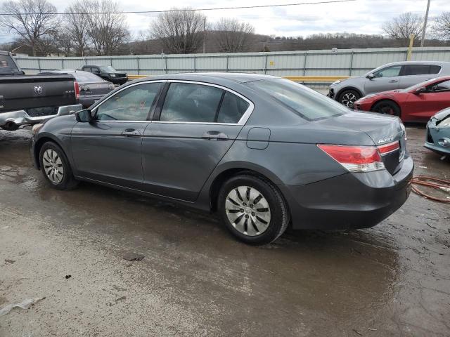 1HGCP2F33CA169628 - 2012 HONDA ACCORD LX GRAY photo 2