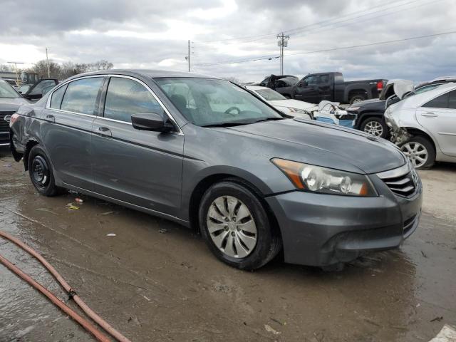 1HGCP2F33CA169628 - 2012 HONDA ACCORD LX GRAY photo 4