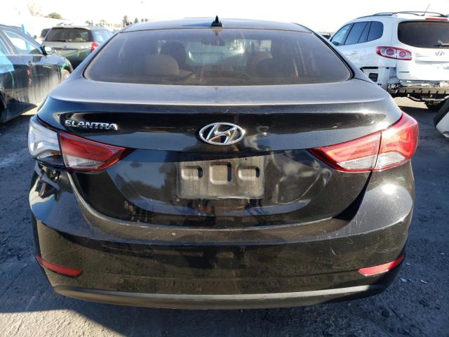 5NPDH4AE6GH735655 - 2016 HYUNDAI ELANTRA SE BLACK photo 6