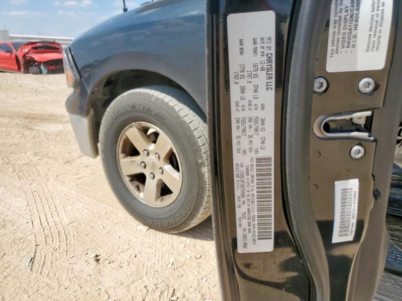 1D3HB18P39S750988 - 2009 DODGE RAM 1500 CHARCOAL photo 12