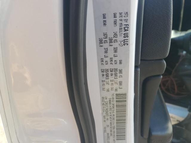 1C4RJFLT4HC842072 - 2017 JEEP GRAND CHER TRAILHAWK Weiß Foto 12