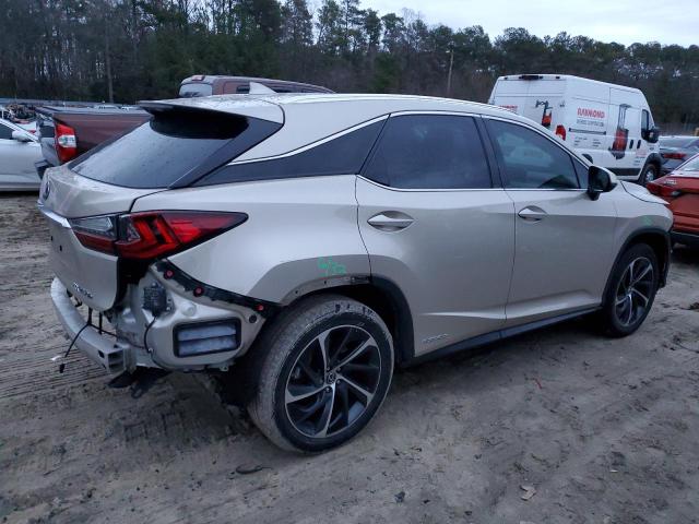 2T2BGMCA0KC033343 - 2019 LEXUS RX 450H BASE TAN photo 3