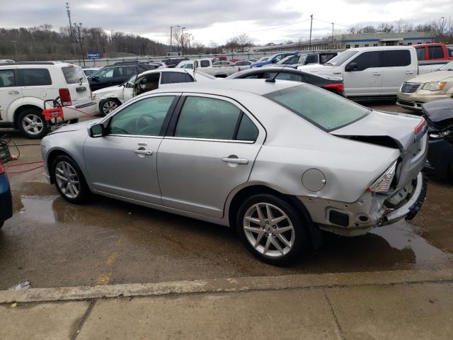 3FAHP0JA1AR357586 - 2010 FORD FUSION SEL SILVER photo 2