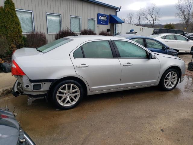 3FAHP0JA1AR357586 - 2010 FORD FUSION SEL SILVER photo 3