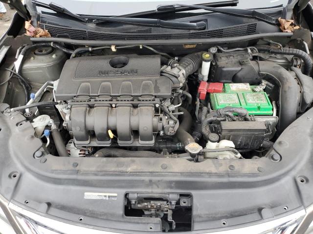 3N1AB7AP9FL686198 - 2015 NISSAN SENTRA S GRAY photo 11