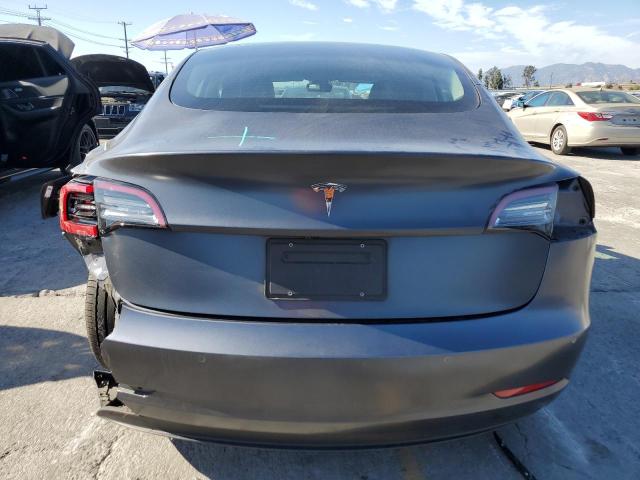 5YJ3E1EAXNF107555 - 2022 TESLA MODEL 3 Szary zdjęcie 6