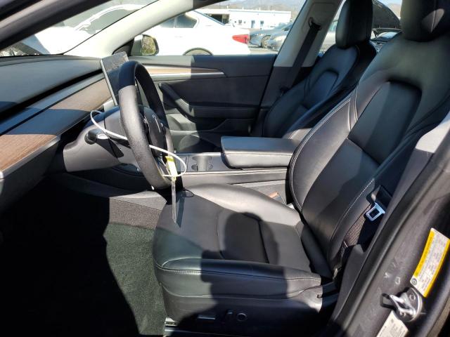 5YJ3E1EAXNF107555 - 2022 TESLA MODEL 3 Szary zdjęcie 7