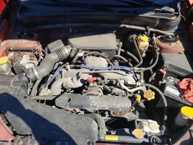 JF2SH6CC7AH736299 - 2010 SUBARU FORESTER 2.5X PREMIUM ORANGE photo 11