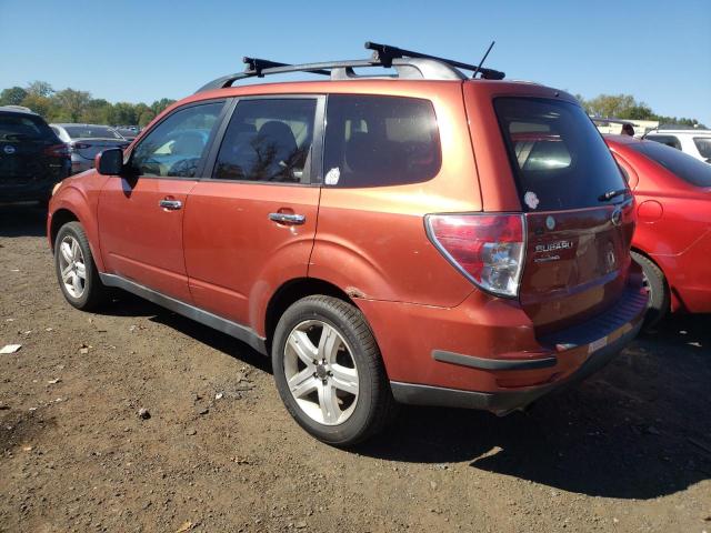 JF2SH6CC7AH736299 - 2010 SUBARU FORESTER 2.5X PREMIUM ORANGE photo 2