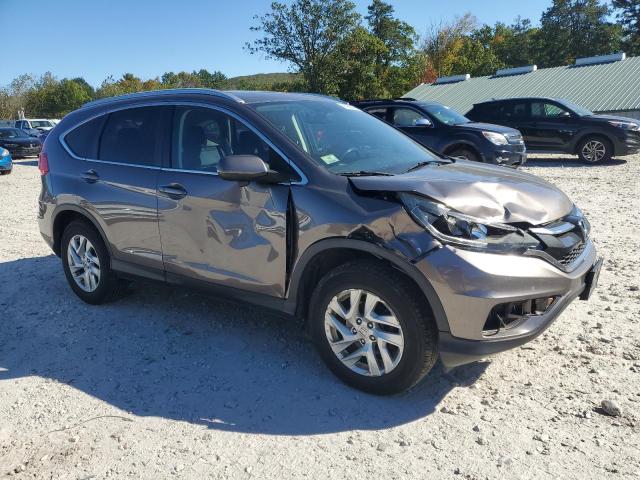 5J6RM4H77FL087806 - 2015 HONDA CR-V EXL 灰色 照片 4