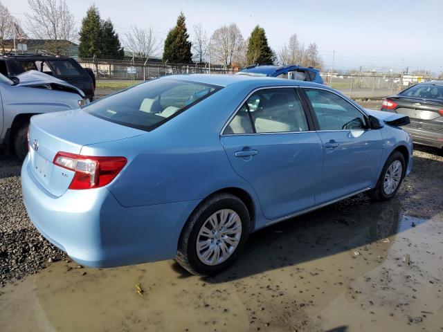 4T1BF1FK9DU655676 - 2013 TOYOTA CAMRY L BLUE photo 3