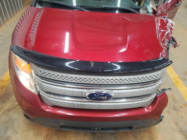1FM5K8B87FGA93824 - 2015 FORD EXPLORER RED photo 12