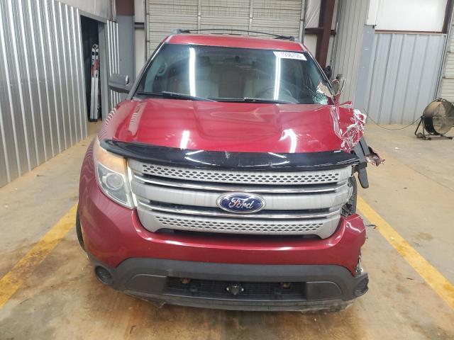 1FM5K8B87FGA93824 - 2015 FORD EXPLORER RED photo 5