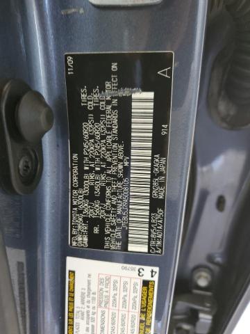 JTEBU5JR9A5008105 - 2010 TOYOTA 4RUNNER SR5 Көк фото 12