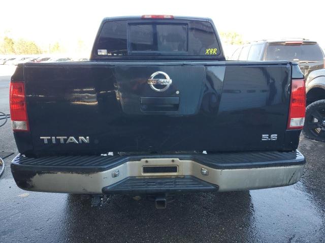 1N6AA07A45N510486 - 2005 NISSAN TITAN XE BLACK photo 6