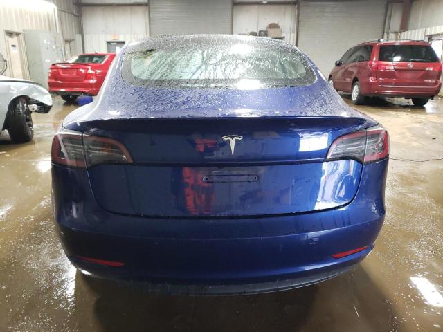 5YJ3E1EA3NF290846 - 2022 TESLA MODEL 3 BLUE photo 6