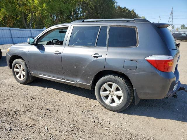 5TDJK3EH9AS013682 - 2010 TOYOTA HIGHLANDER SE GRAY photo 2