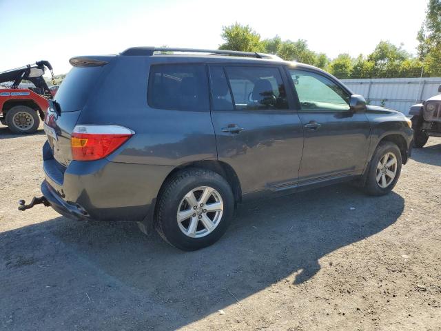 5TDJK3EH9AS013682 - 2010 TOYOTA HIGHLANDER SE GRAY photo 3