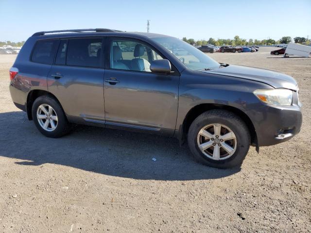 5TDJK3EH9AS013682 - 2010 TOYOTA HIGHLANDER SE GRAY photo 4