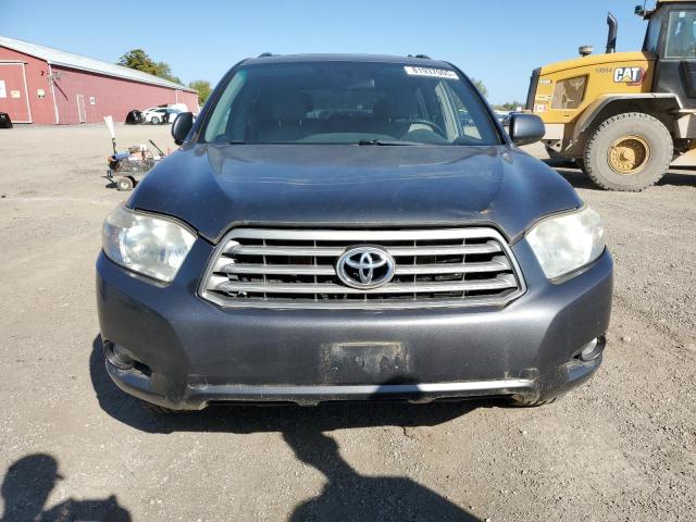 5TDJK3EH9AS013682 - 2010 TOYOTA HIGHLANDER SE GRAY photo 5