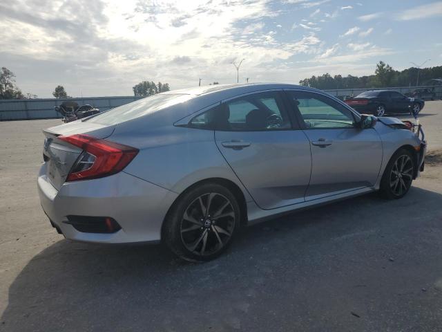 19XFC2F87ME202311 - 2021 HONDA CIVIC SPORT فضي صورة 3