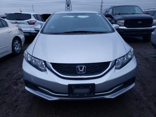 19XFB2F58FE102021 - 2015 HONDA CIVIC LX SILVER photo 5