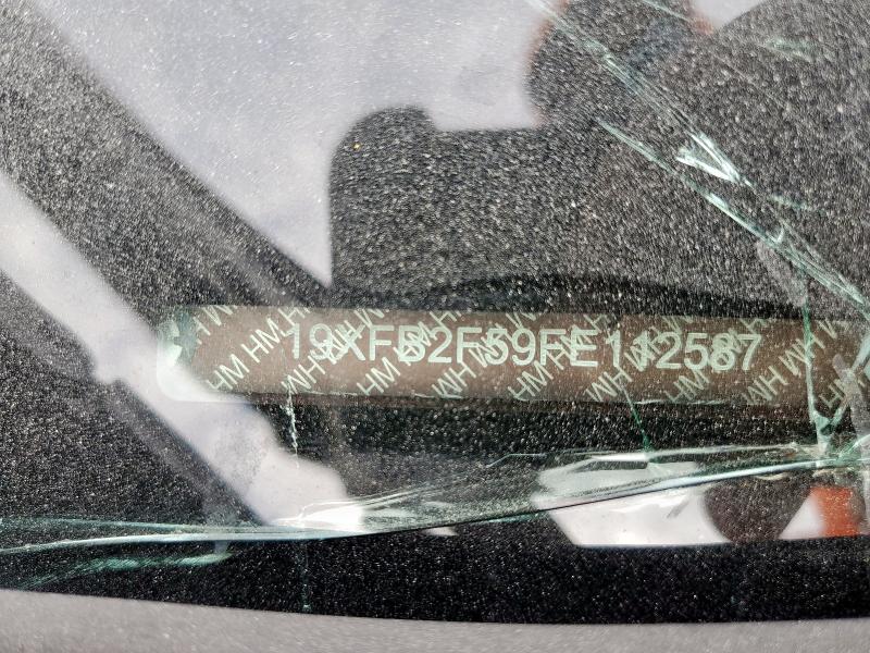 19XFB2F59FE112587 - 2015 HONDA CIVIC LX Bordo fotoğraf 12