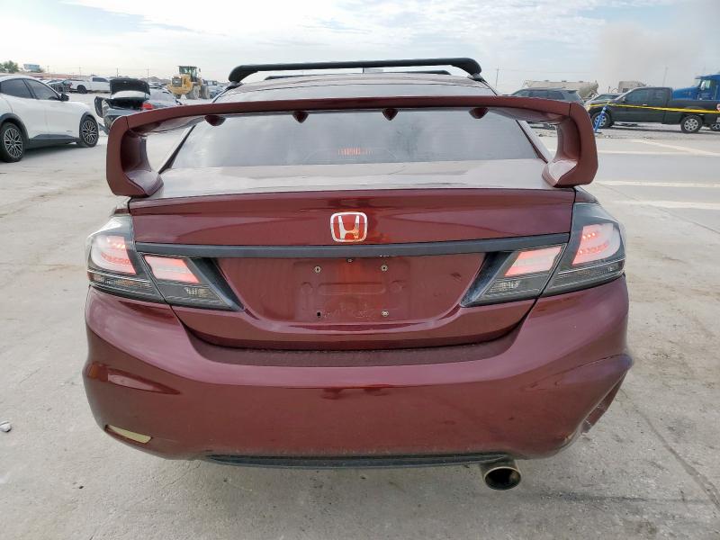 19XFB2F59FE112587 - 2015 HONDA CIVIC LX Bordo fotoğraf 6