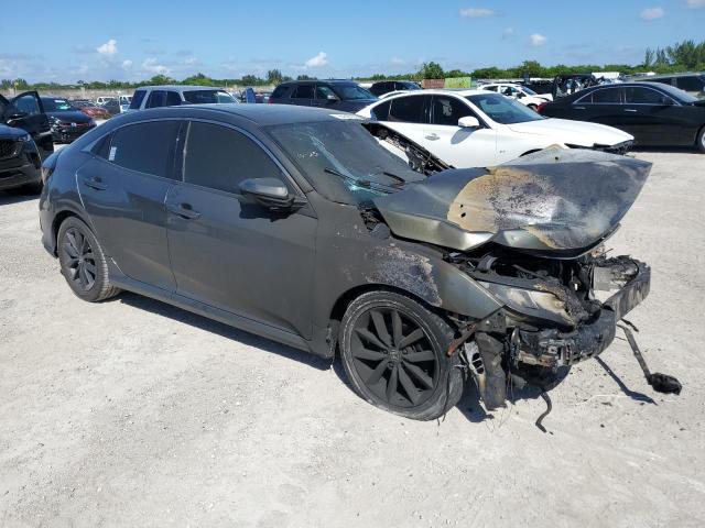 SHHFK7H61LU415693 - 2020 HONDA CIVIC EX Графитовый фото 4