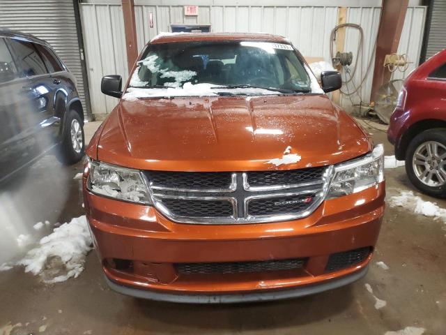 3C4PDCAB3DT733379 - 2013 DODGE JOURNEY SE ORANGE photo 5