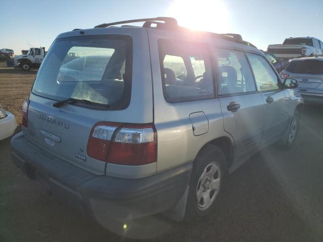 JF1SF63501G755018 - 2001 SUBARU FORESTER L SILVER photo 3