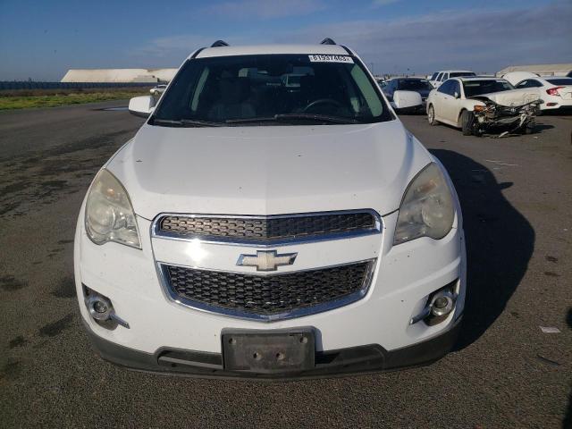 2GNALPEK1D6104984 - 2013 CHEVROLET EQUINOX LT WHITE photo 5