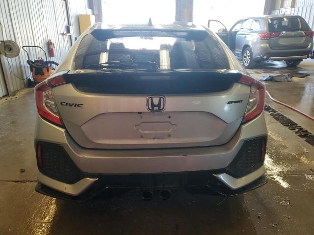 SHHFK7G48KU202156 - 2019 HONDA CIVIC SPORT Srebrny zdjęcie 6