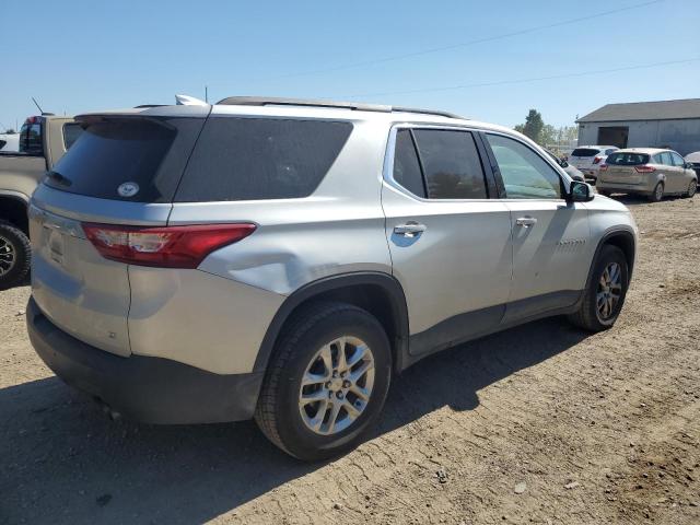 1GNERGKW1LJ233073 - 2020 CHEVROLET TRAVERSE LT SILVER photo 3