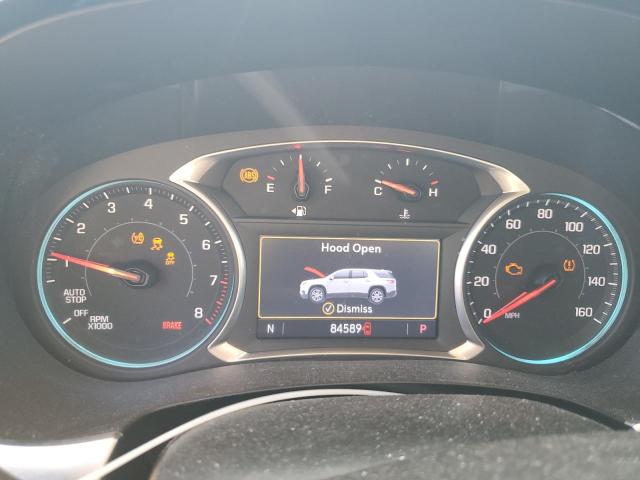 1GNERGKW1LJ233073 - 2020 CHEVROLET TRAVERSE LT SILVER photo 9