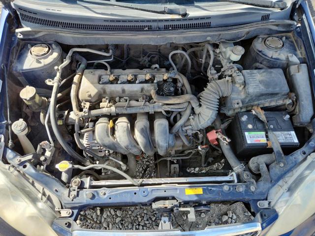 1NXBR32E48Z025735 - 2008 TOYOTA COROLLA CE BLUE photo 11