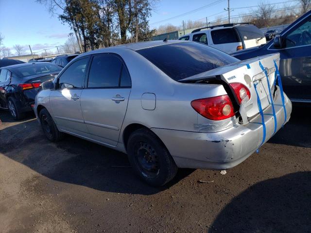 JTDBR32E050055841 - 2005 TOYOTA COROLLA CE SILVER photo 2