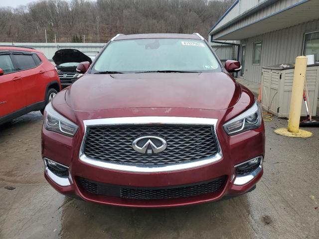 5N1DL0MMXKC505384 - 2019 INFINITI QX60 LUXE MAROON photo 5