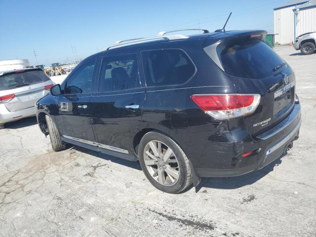 5N1AR2MN4FC682668 - 2015 NISSAN PATHFINDER S BLACK photo 2