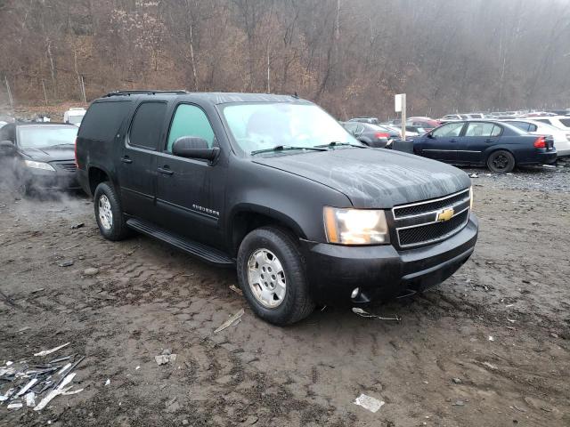 1GNSKJE71ER119054 - 2014 CHEVROLET SUBURBAN K1500 LT BLACK photo 4