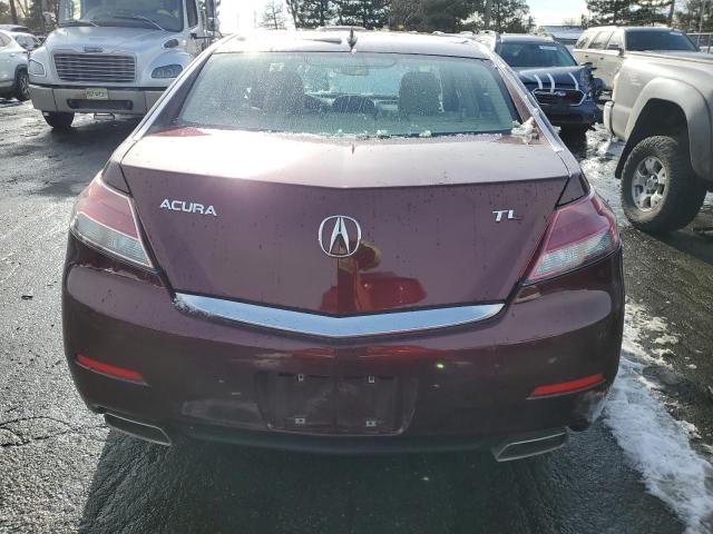 19UUA8F20CA022876 - 2012 ACURA TL BURGUNDY photo 6