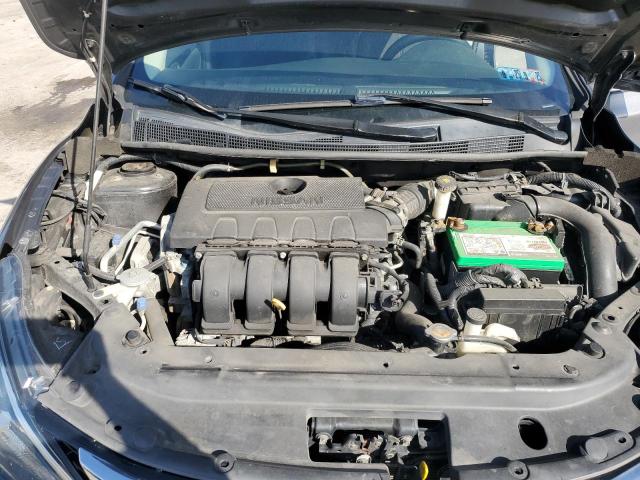 3N1AB7AP9JL640816 - 2018 NISSAN SENTRA S 银色 照片 11