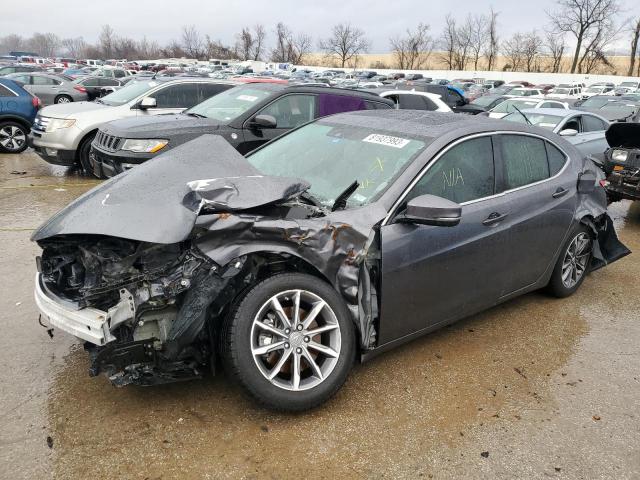 19UUB1F53LA002524 - 2020 ACURA TLX TECHNOLOGY GRAY photo 1